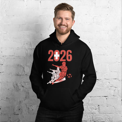 Switzerland World Cup 2026 Fitted Hoodie | Rising_Jist