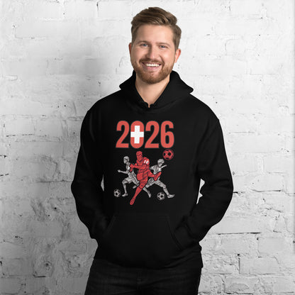 Switzerland World Cup 2026 Fitted Hoodie | Sprints_Trio