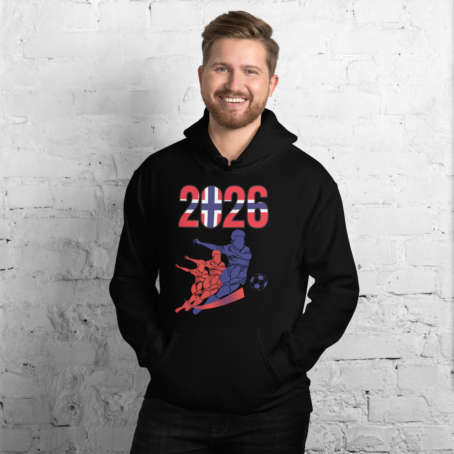 Norway World Cup 2026 Fitted Hoodie | Rising_Jist