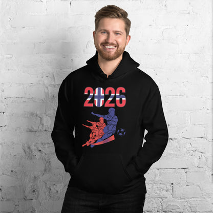 Norway World Cup 2026 Fitted Hoodie | Rising_Jist