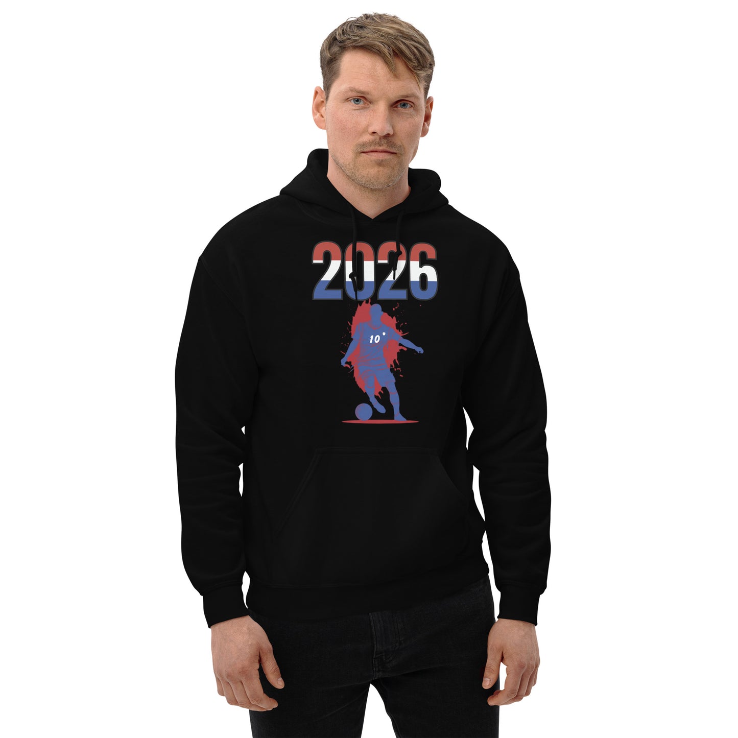 Netherlands World Cup 2026 Fitted Hoodie | Slick Move_BL