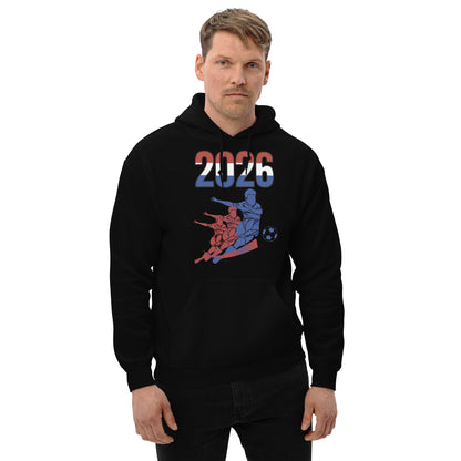 Netherlands World Cup 2026 Fitted Hoodie | Rising_Jist