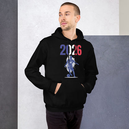 France World Cup 2026 Fitted Hoodie | Slick Move_BL