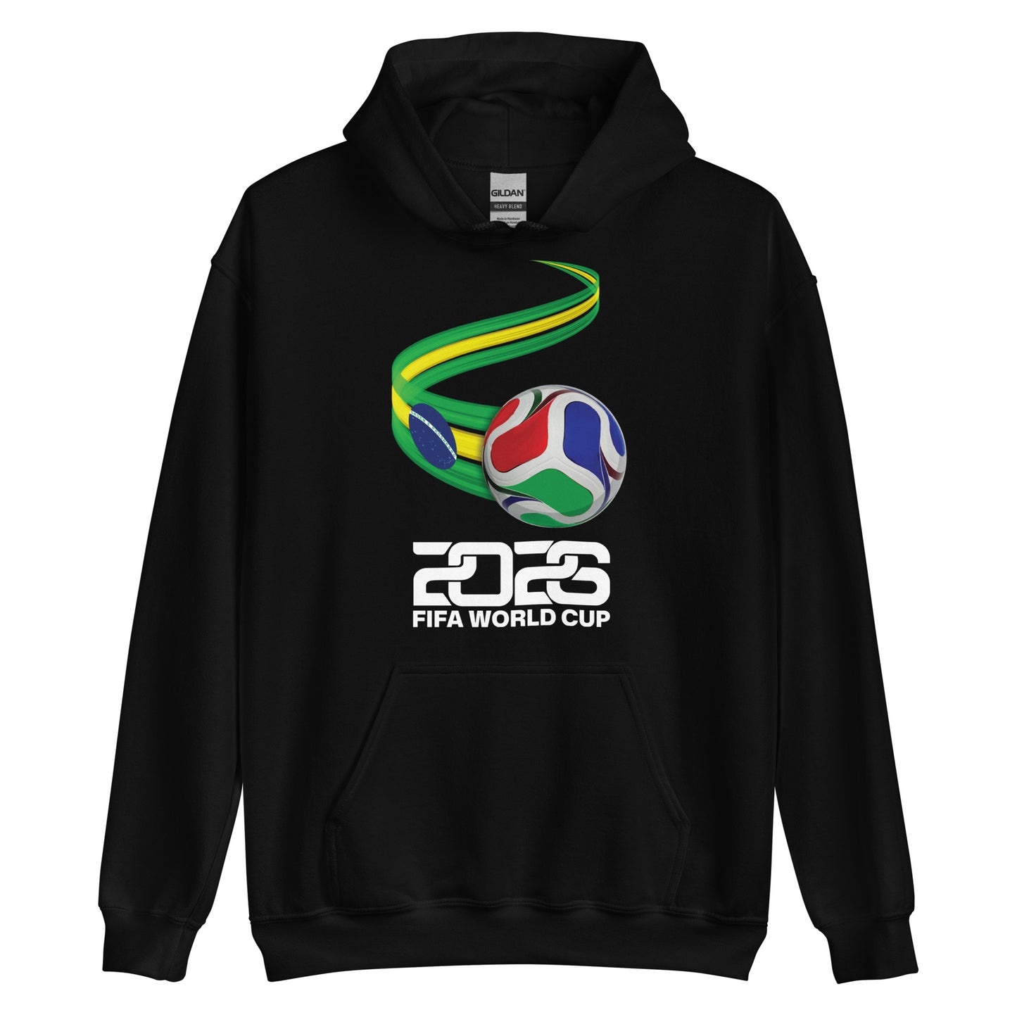 Brazil World Cup 2026 Fitted Hoodie | Trionda