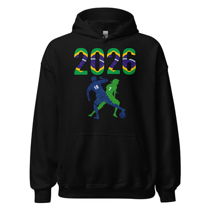 Brazil World Cup 2026 Fitted Hoodie | Smart_Tackle