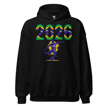 Brazil World Cup 2026 Fitted Hoodie | Let's_Play_BL