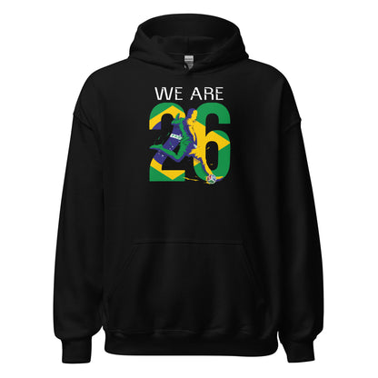 Brazil World Cup 2026 Fitted Hoodie | We_Are_26