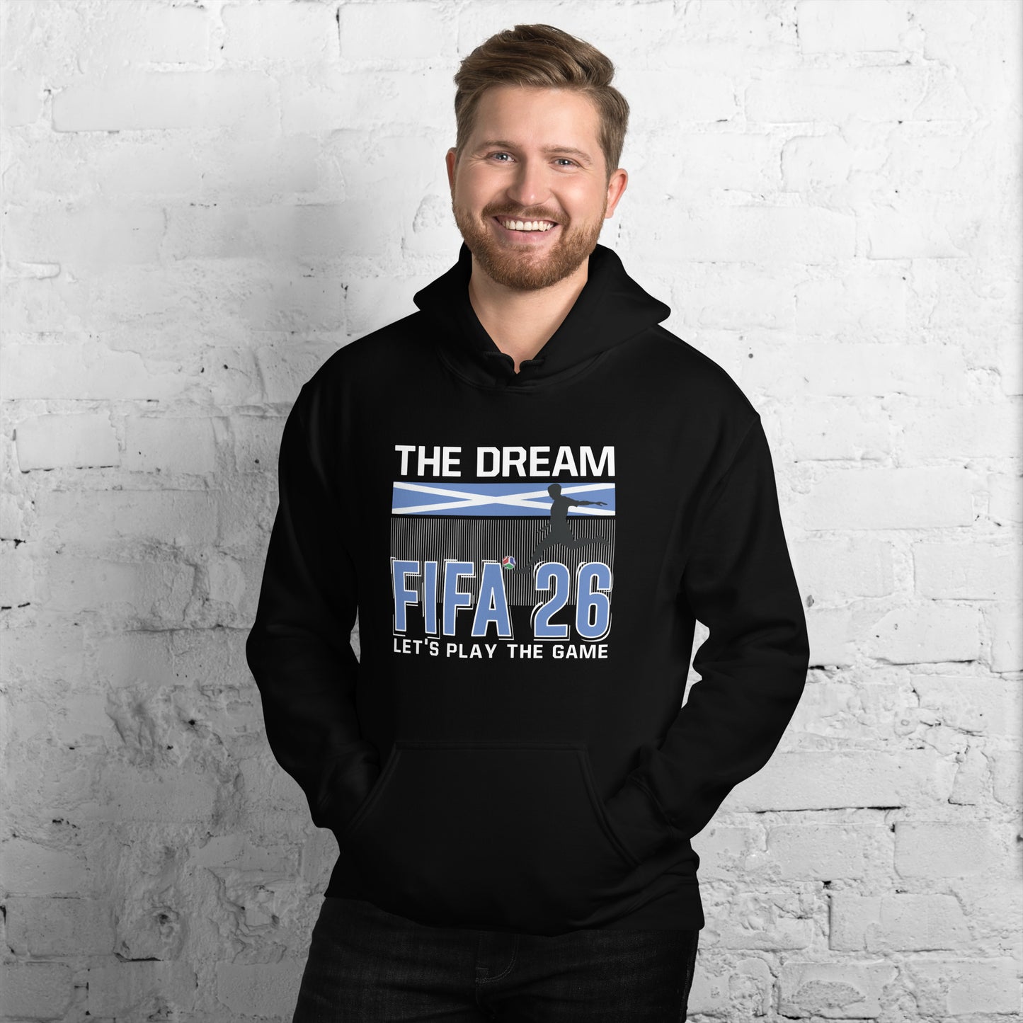 Scotland World Cup 2026 Fitted Hoodie | The_Dream