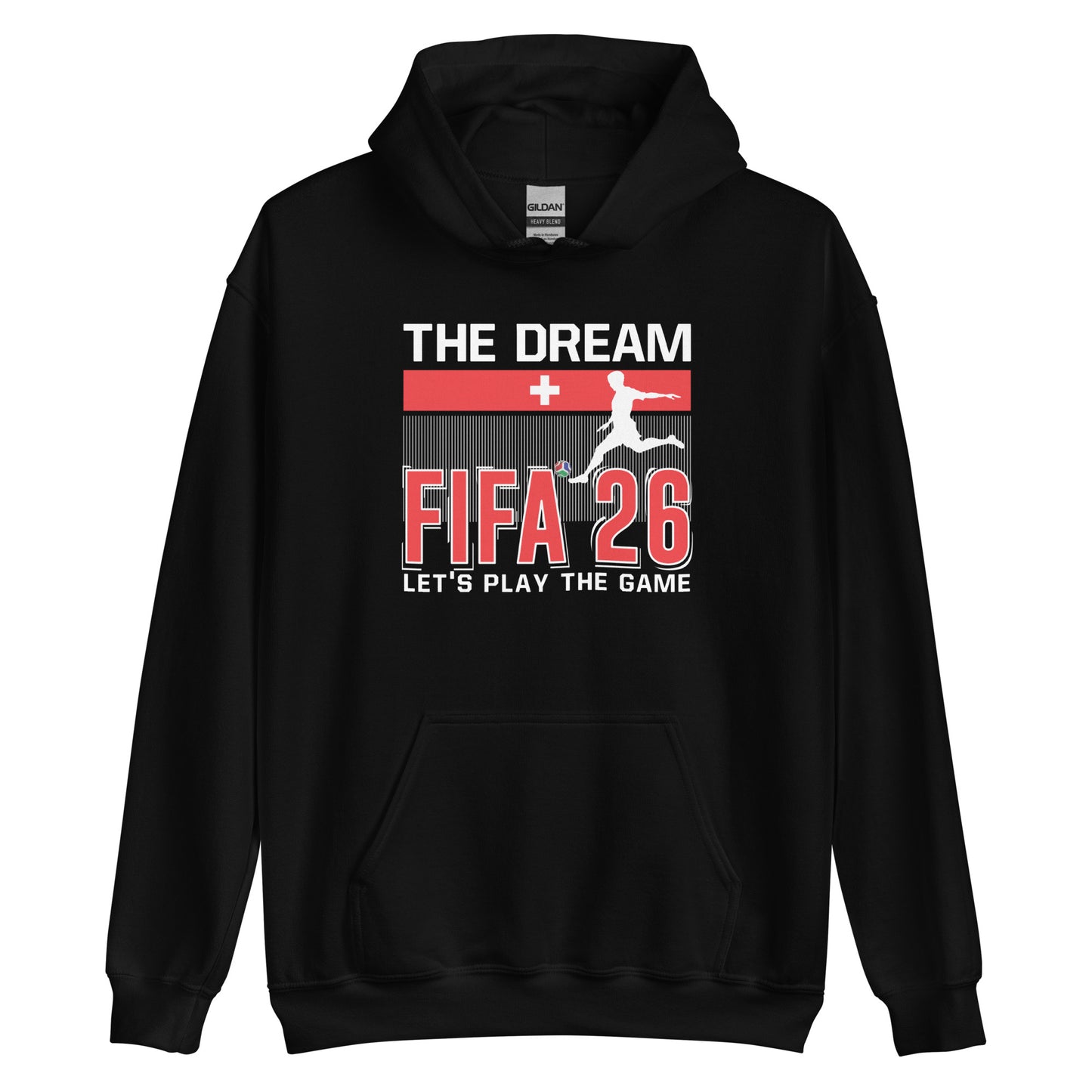 Switzerland World Cup 2026 Fitted Hoodie | The_Dream
