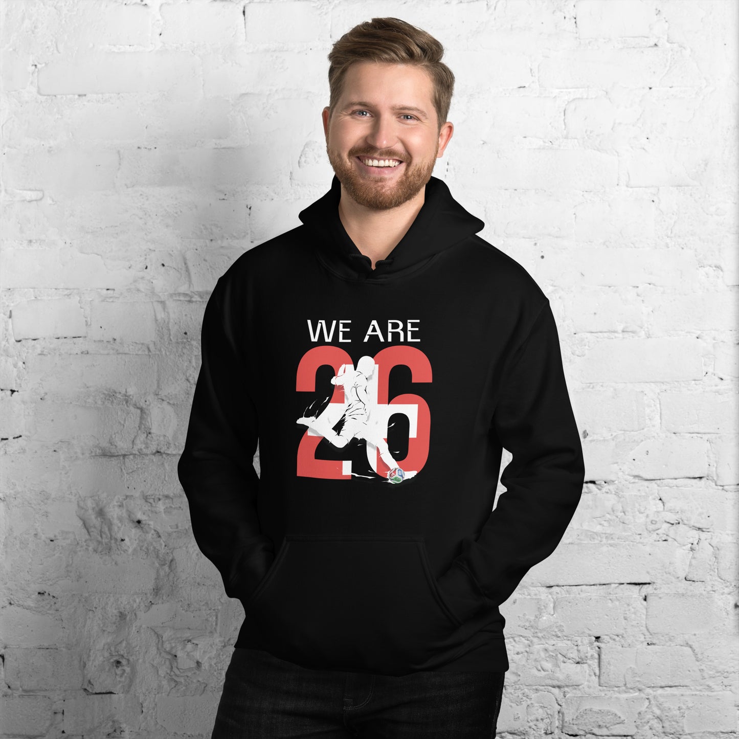 Switzerland World Cup 2026 Fitted Hoodie | We_Are_26