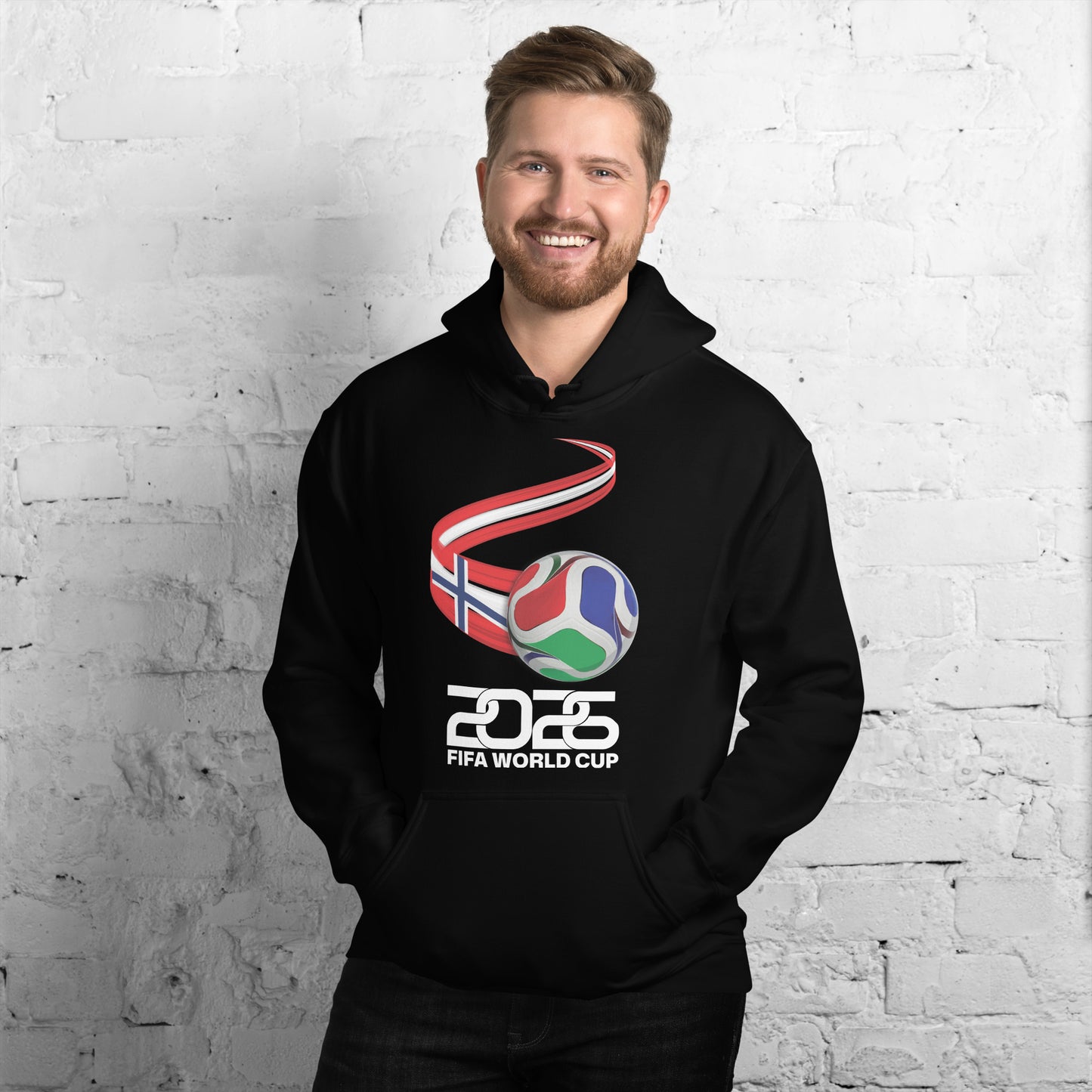 Norway World Cup 2026 Fitted Hoodie | Trionda