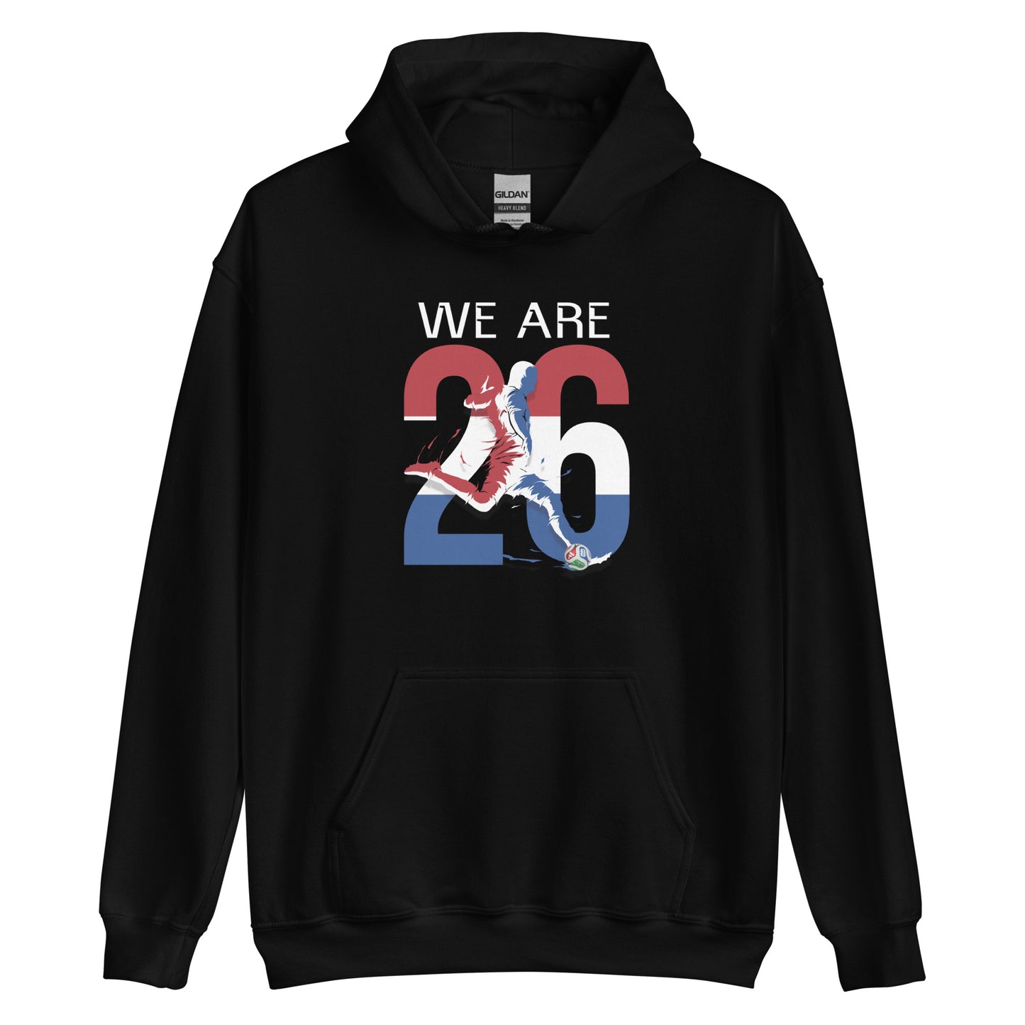 Netherlands World Cup 2026 Fitted Hoodie | We_Are_26
