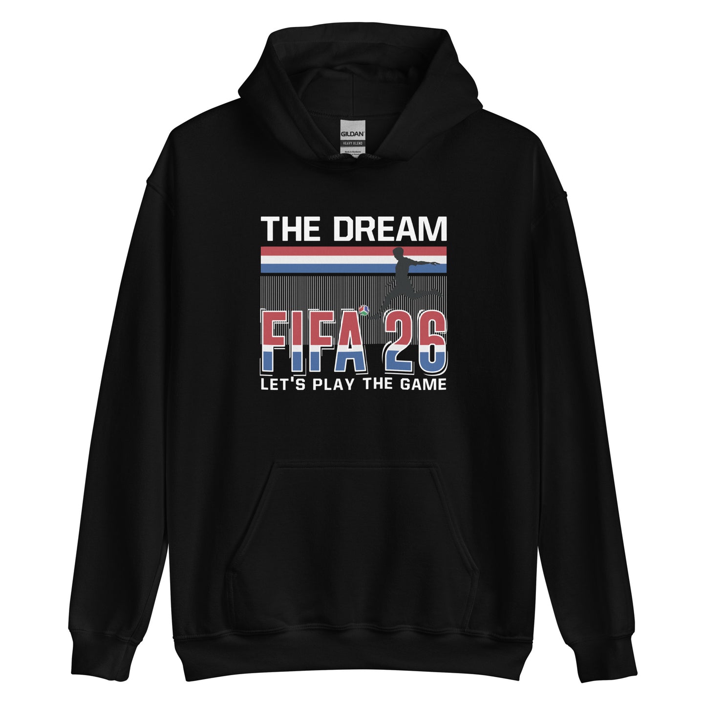 Netherlands World Cup 2026 Fitted Hoodie | The_Dream