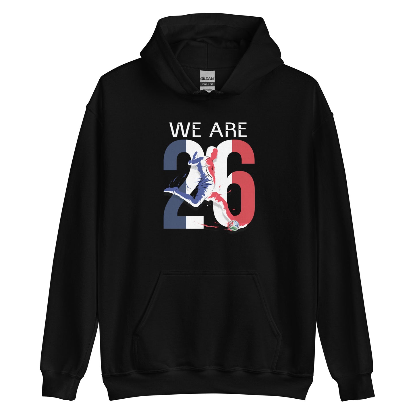 France World Cup 2026 Fitted Hoodie | We_Are_26