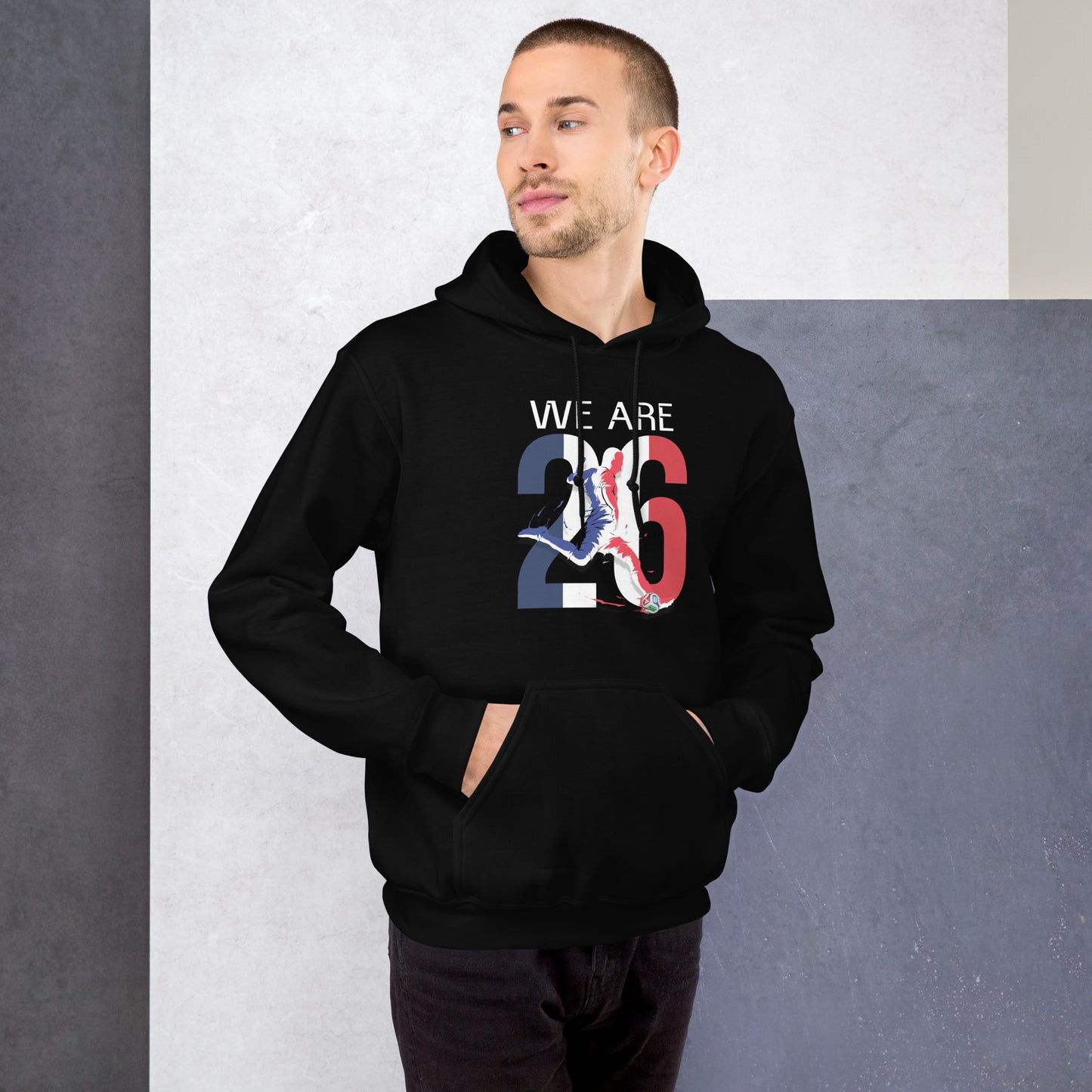 France World Cup 2026 Fitted Hoodie | We_Are_26
