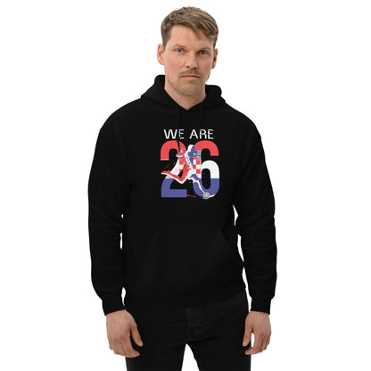Croatia World Cup 2026 Fitted Hoodie | We_Are_26