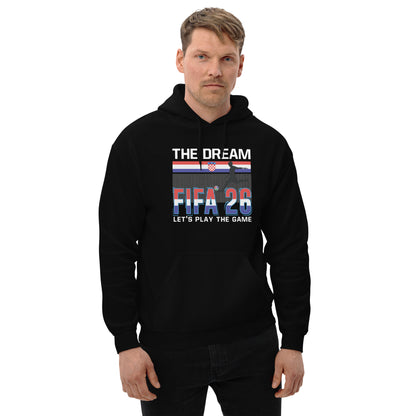 Croatia World Cup 2026 Fitted Hoodie | The_Dream