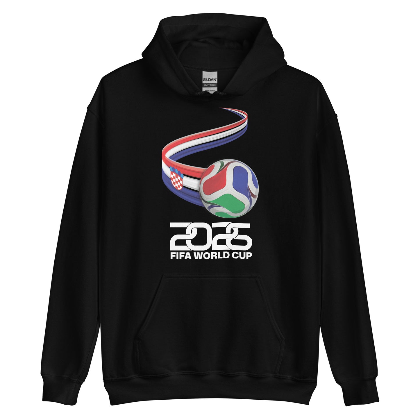Croatia World Cup 2026 Fitted Hoodie | Trionda