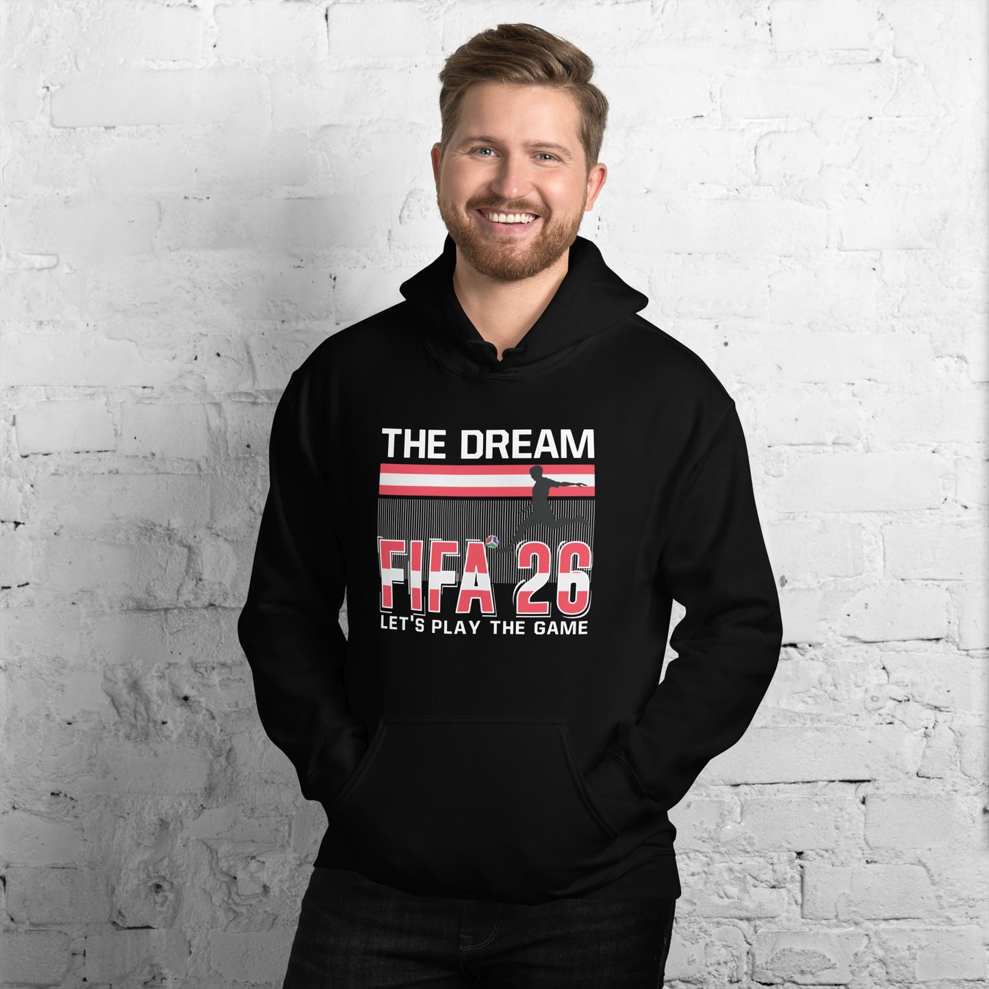 Austria World Cup 2026 Fitted Hoodie | The_Dream
