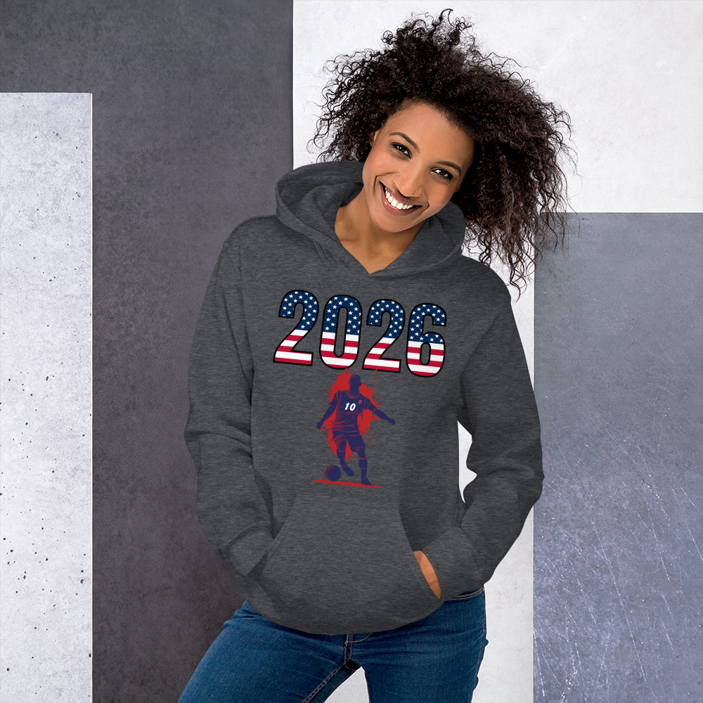 USA World Cup 2026 Fitted Hoodie | SlickMove_BL