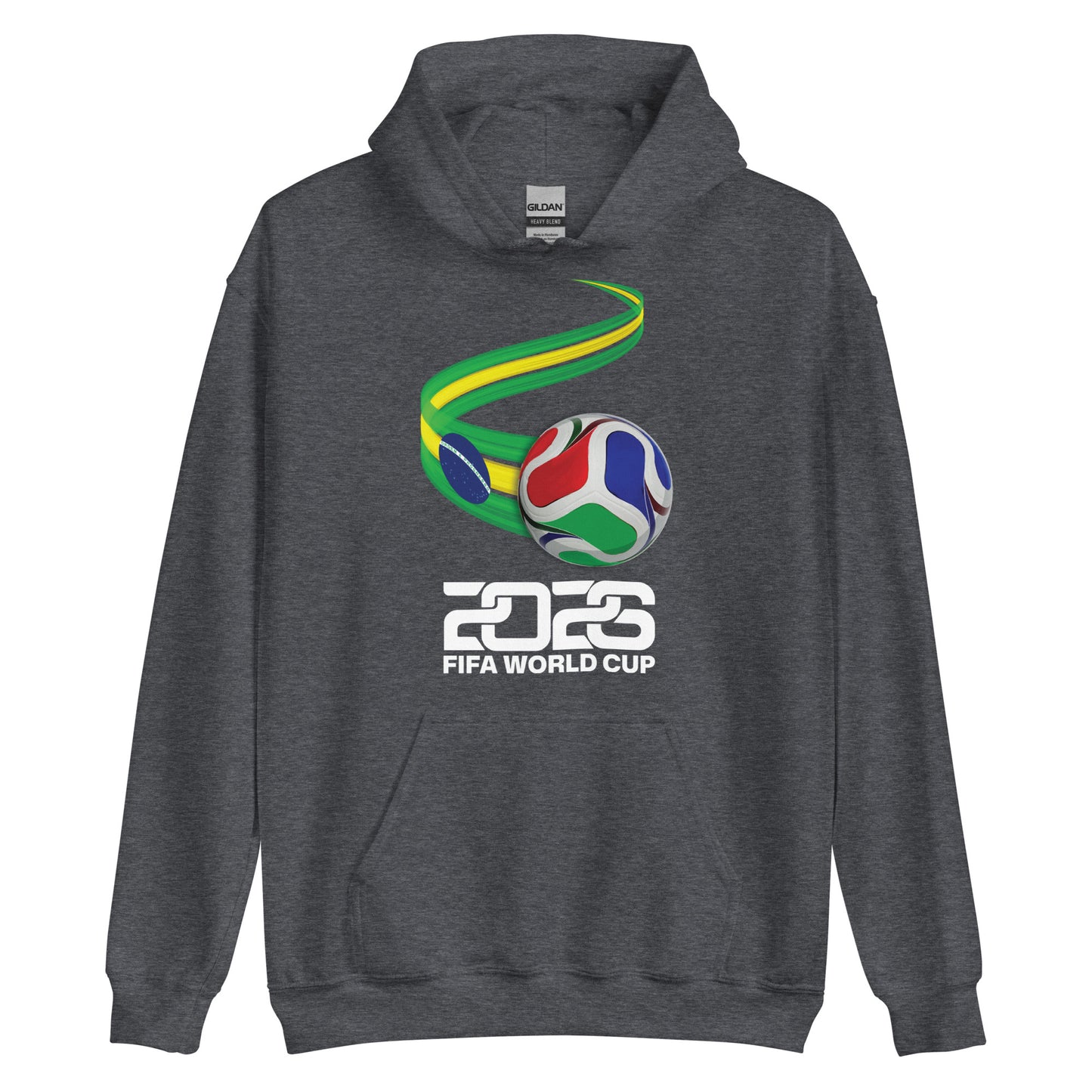 Brazil World Cup 2026 Fitted Hoodie | Trionda
