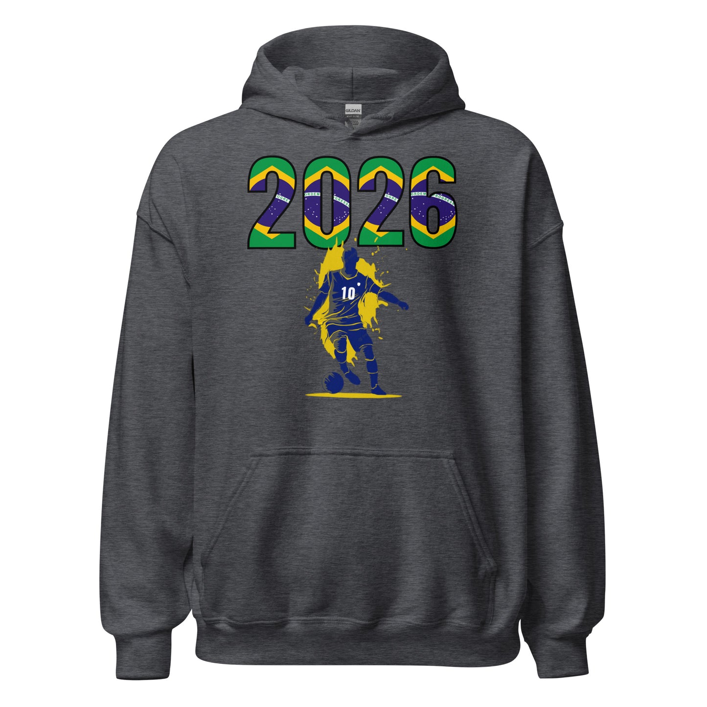 Brazil World Cup 2026 Fitted Hoodie | Slick_Move_BL