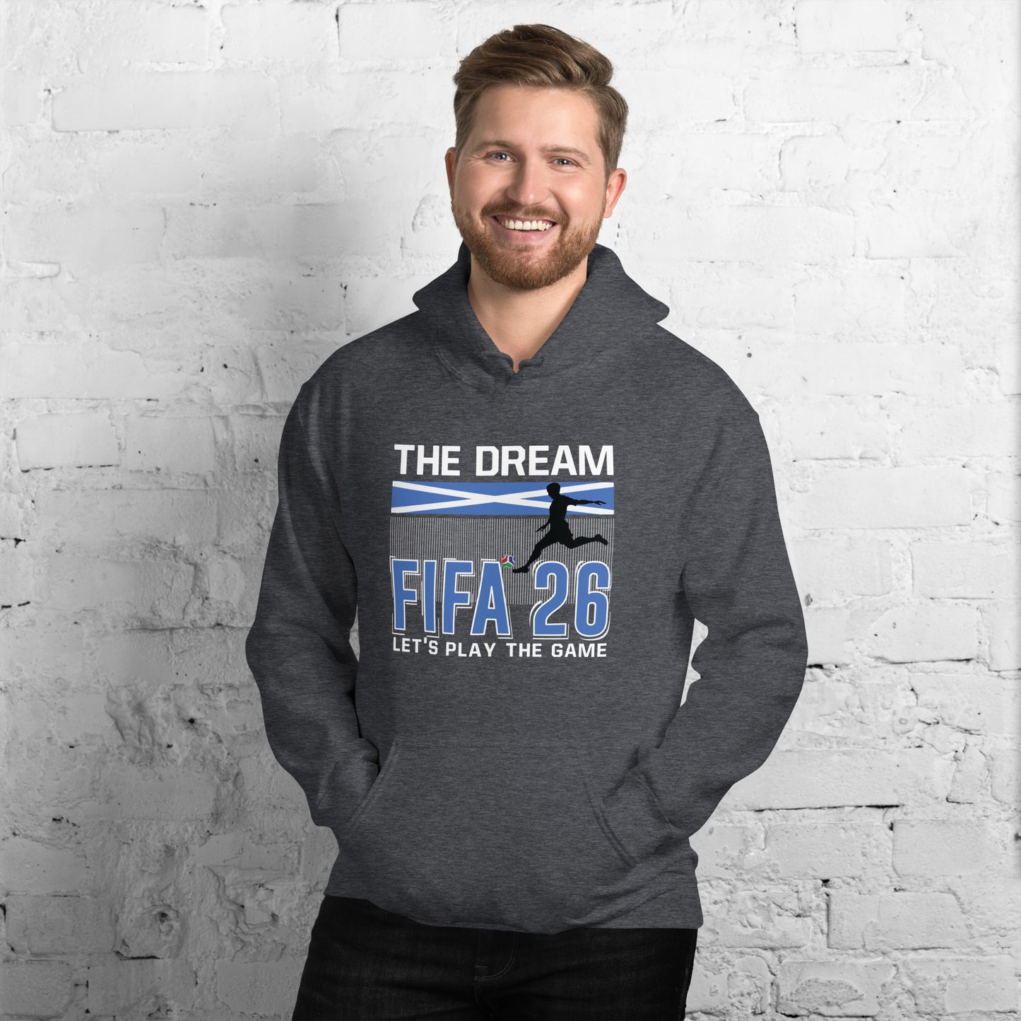 Scotland World Cup 2026 Fitted Hoodie | The_Dream