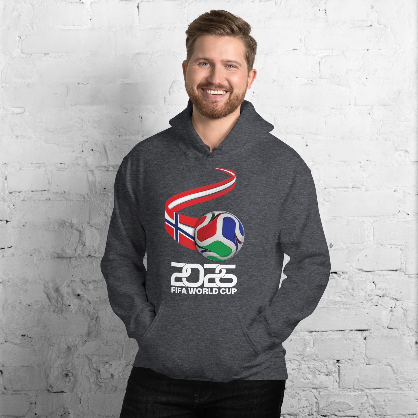 Norway World Cup 2026 Fitted Hoodie | Trionda