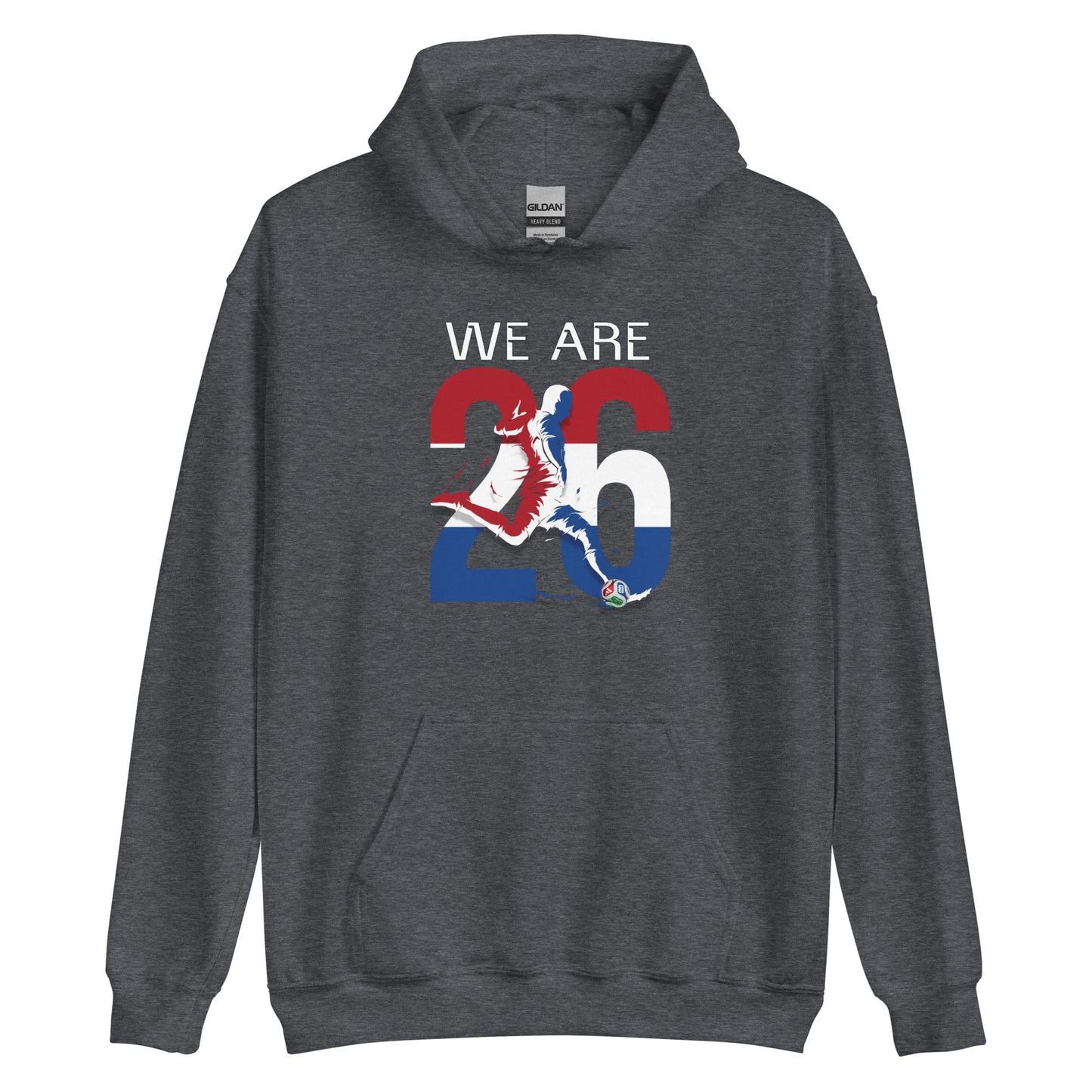 Netherlands World Cup 2026 Fitted Hoodie | We_Are_26