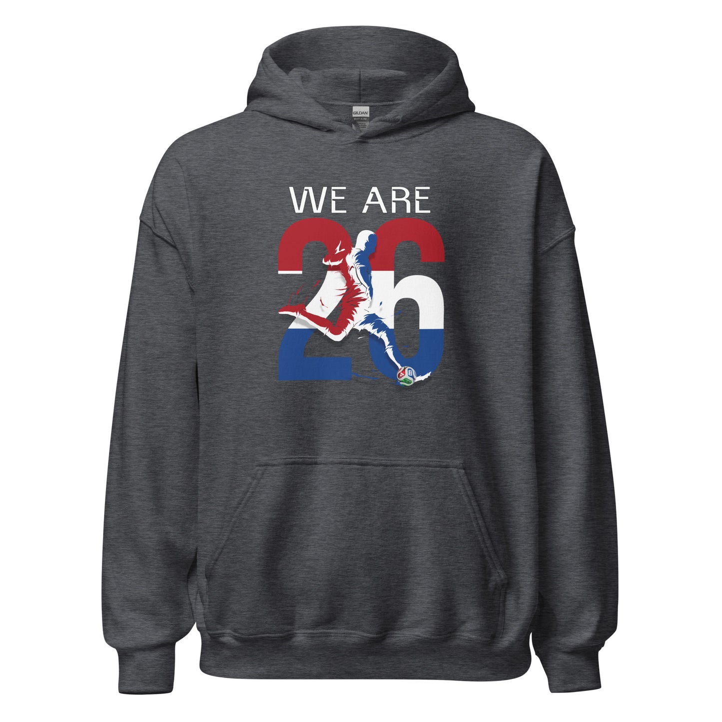 Netherlands World Cup 2026 Fitted Hoodie | We_Are_26