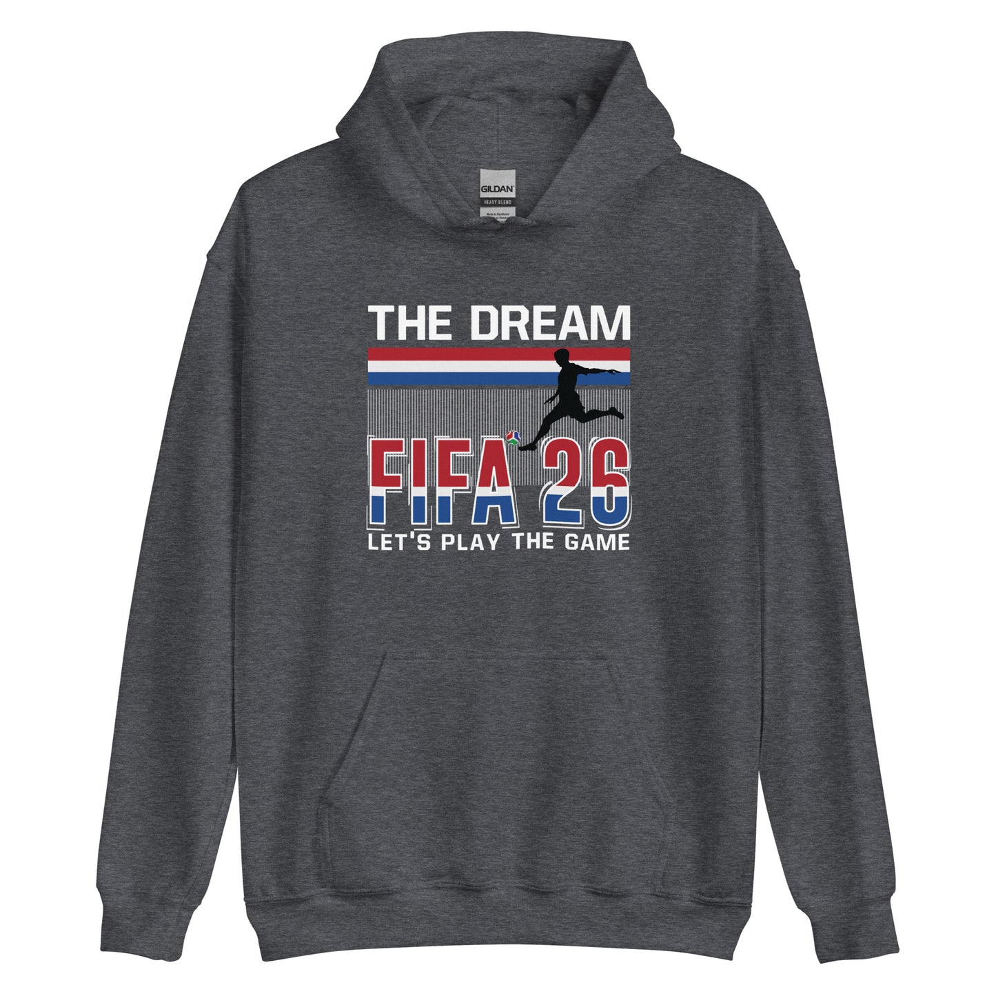 Netherlands World Cup 2026 Fitted Hoodie | The_Dream