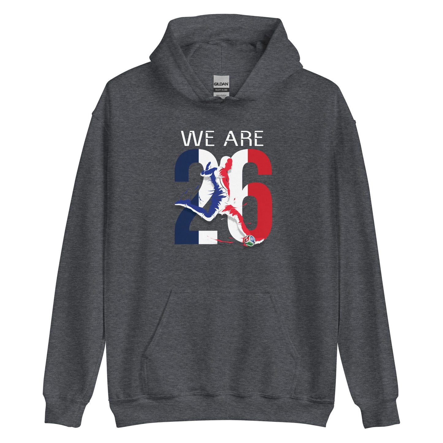 France World Cup 2026 Fitted Hoodie | We_Are_26