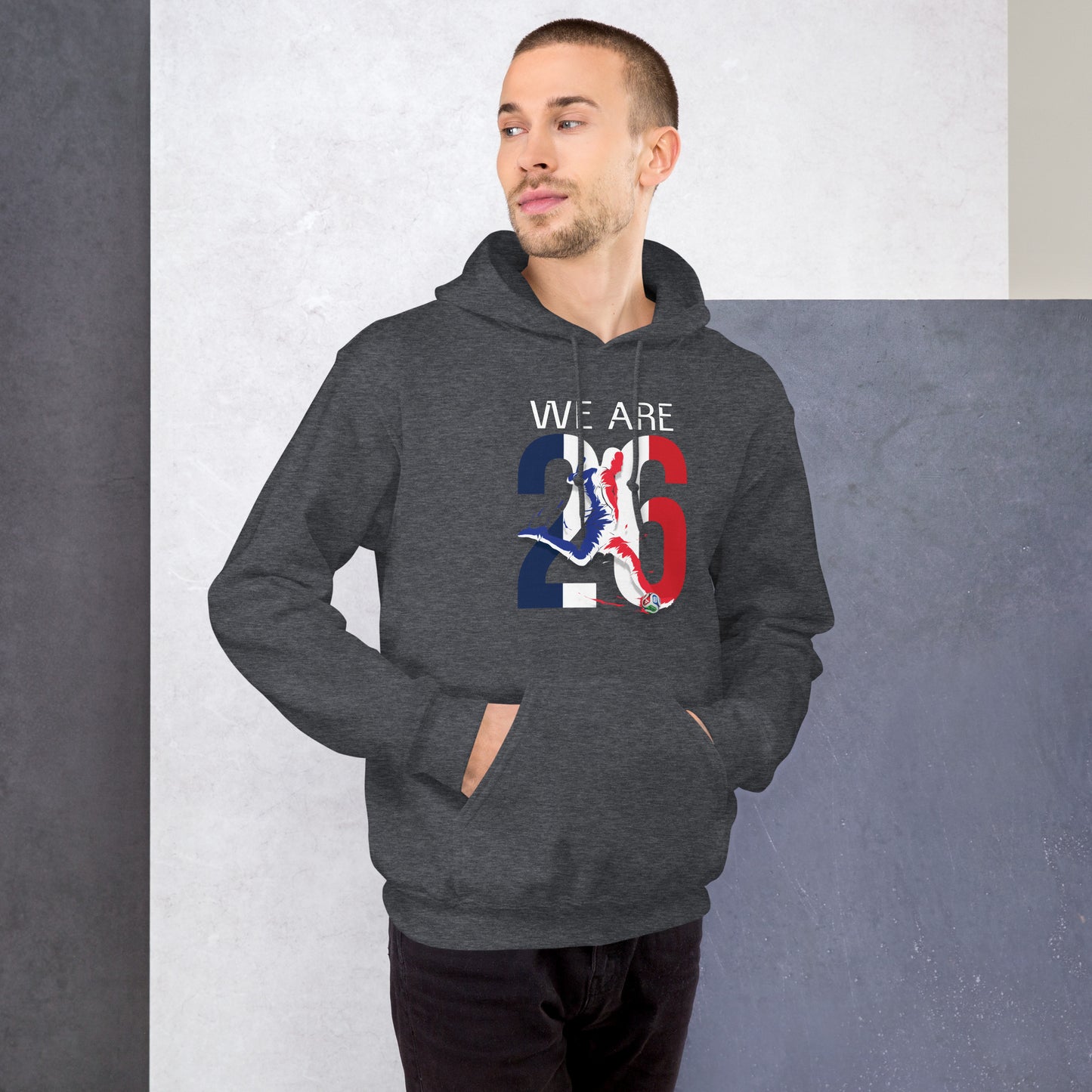 France World Cup 2026 Fitted Hoodie | We_Are_26