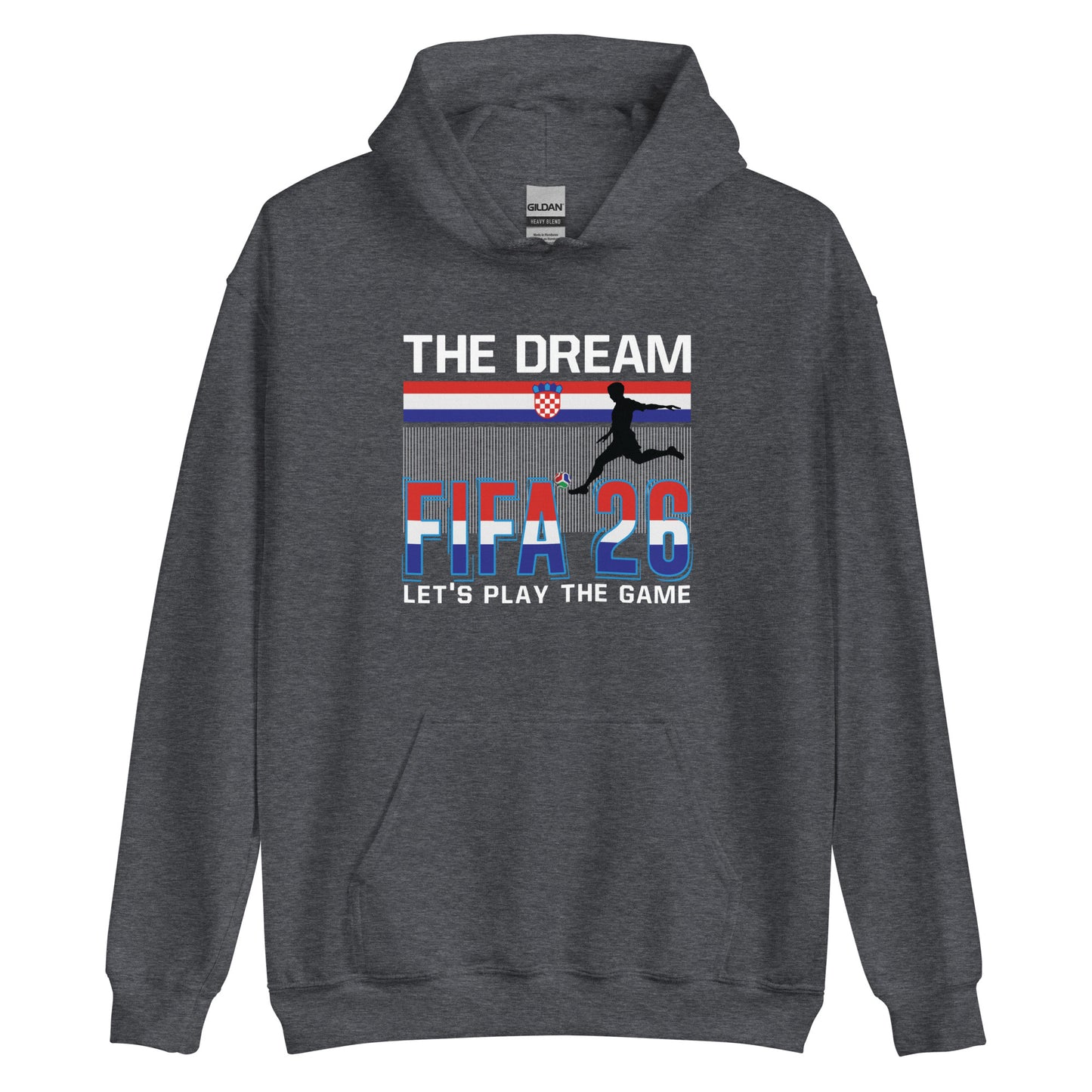 Croatia World Cup 2026 Fitted Hoodie | The_Dream