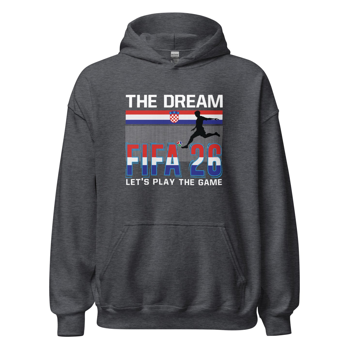 Croatia World Cup 2026 Fitted Hoodie | The_Dream