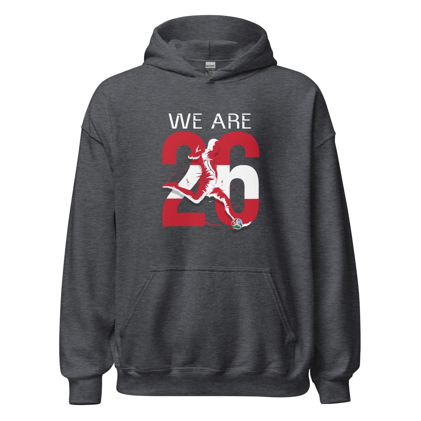 Austria World Cup 2026 Fitted Hoodie | We_Are_26