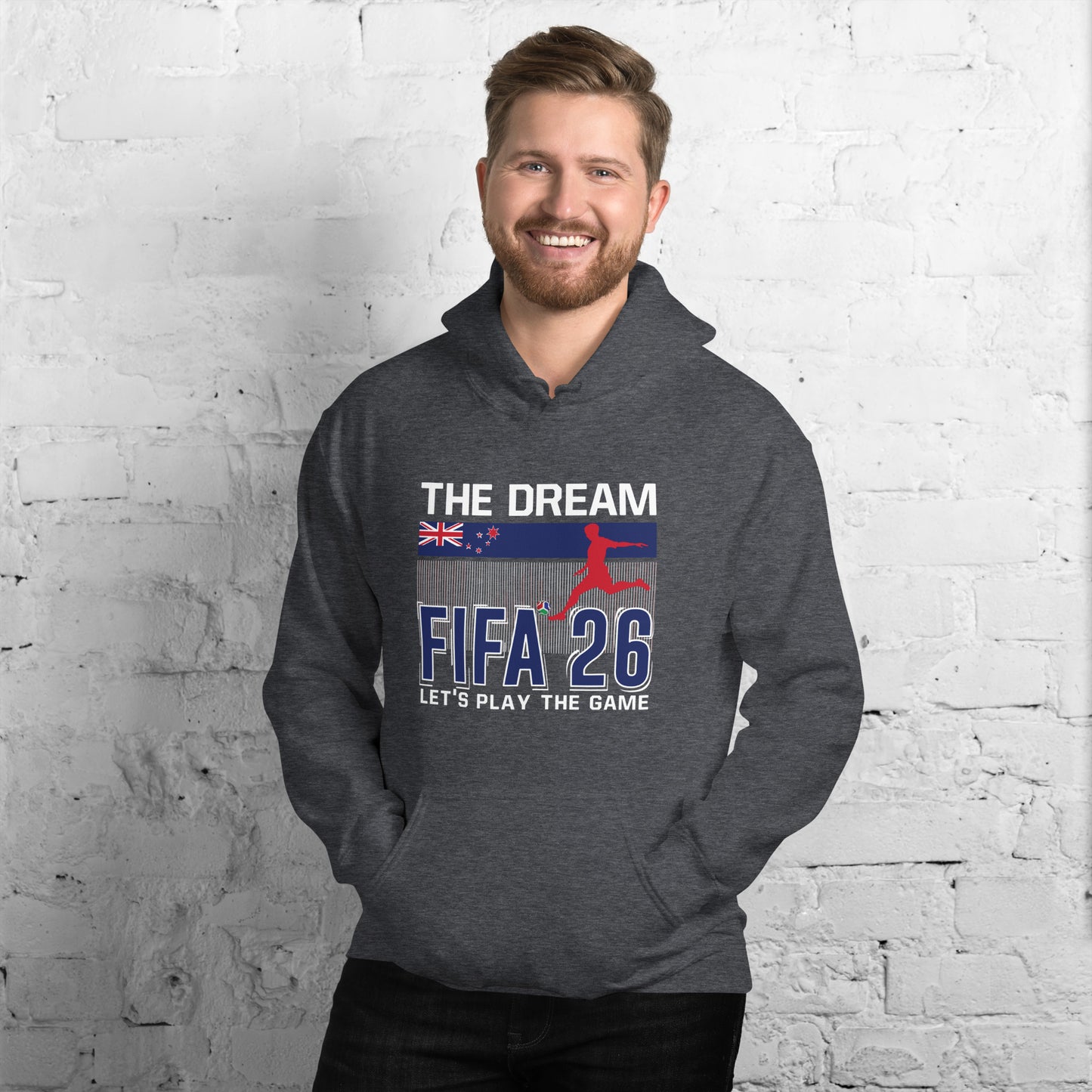 New Zealand World Cup 2026 Fitted Hoodie | The_Dream