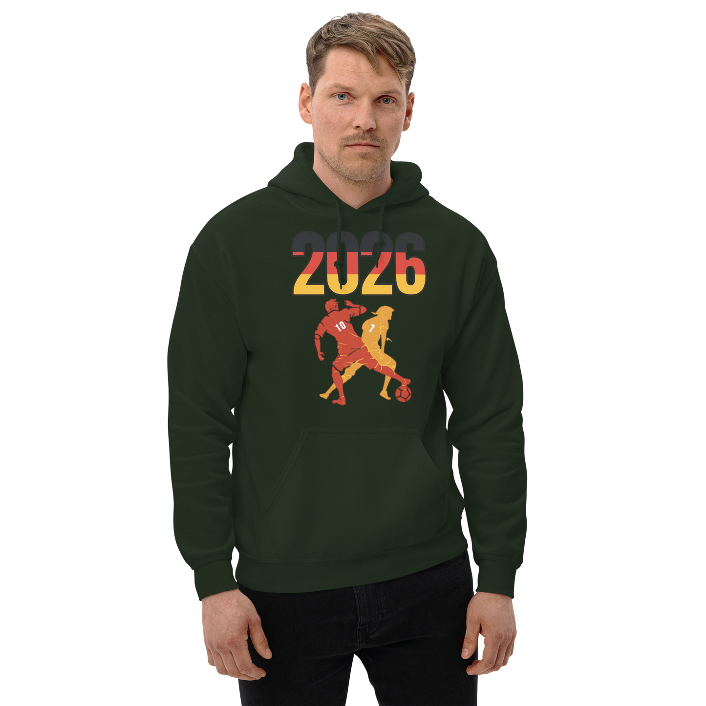 Germany World Cup 2026 Fitted Hoodie | Smart_Tackle