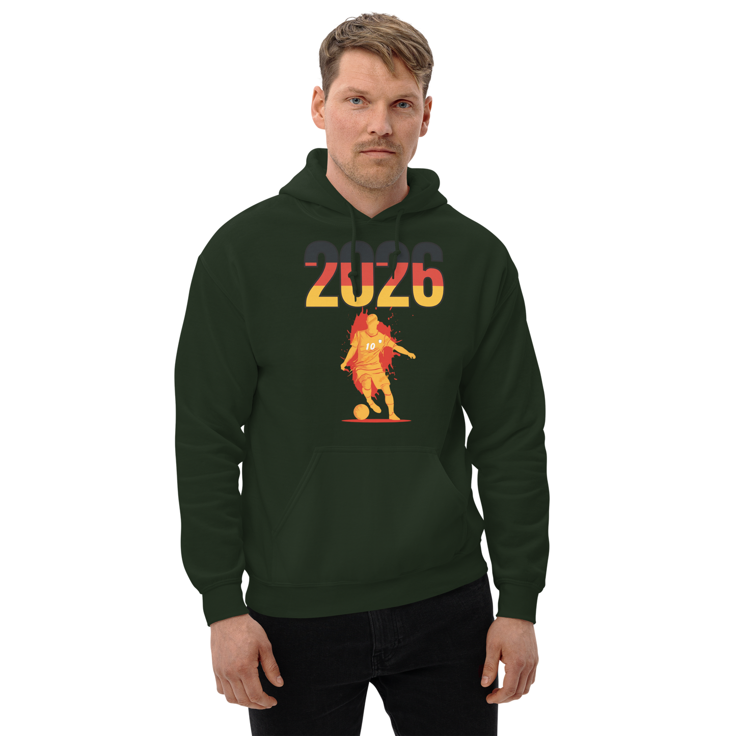 Germany World Cup 2026 Fitted Hoodie | Slick_Move