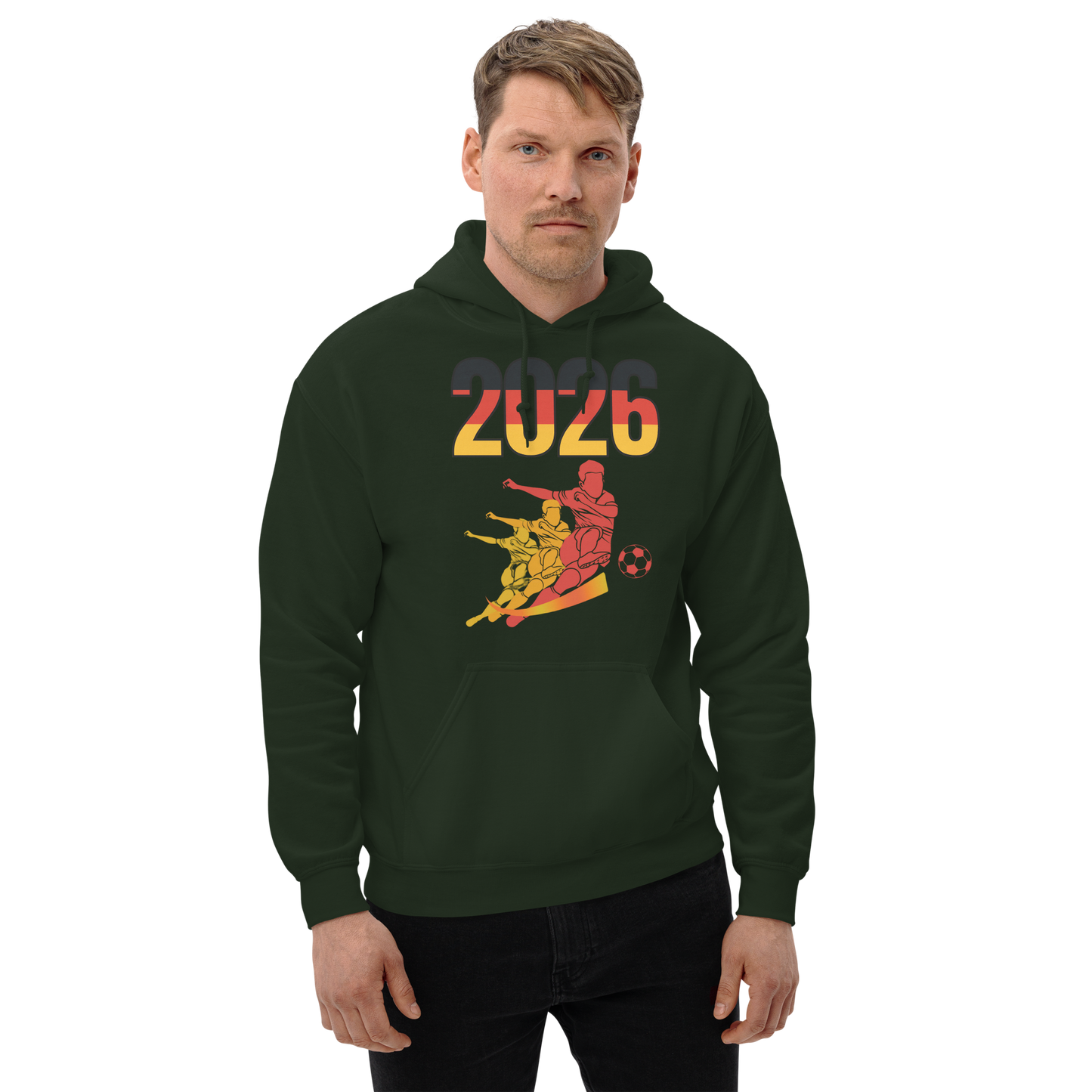 Germany World Cup 2026 Fitted Hoodie | Rising_Jist