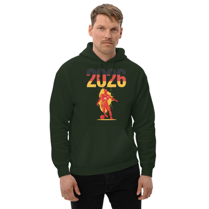 Germany World Cup 2026 Fitted Hoodie | Slick_Move_RD