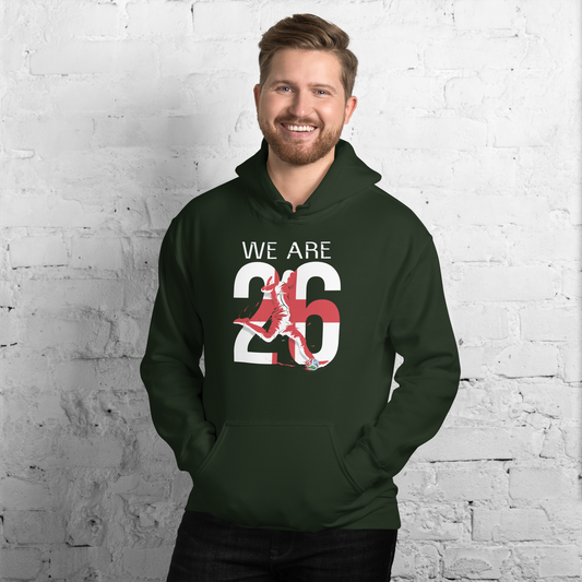 England World Cup 2026 Fitted Hoodie | We_Are_26