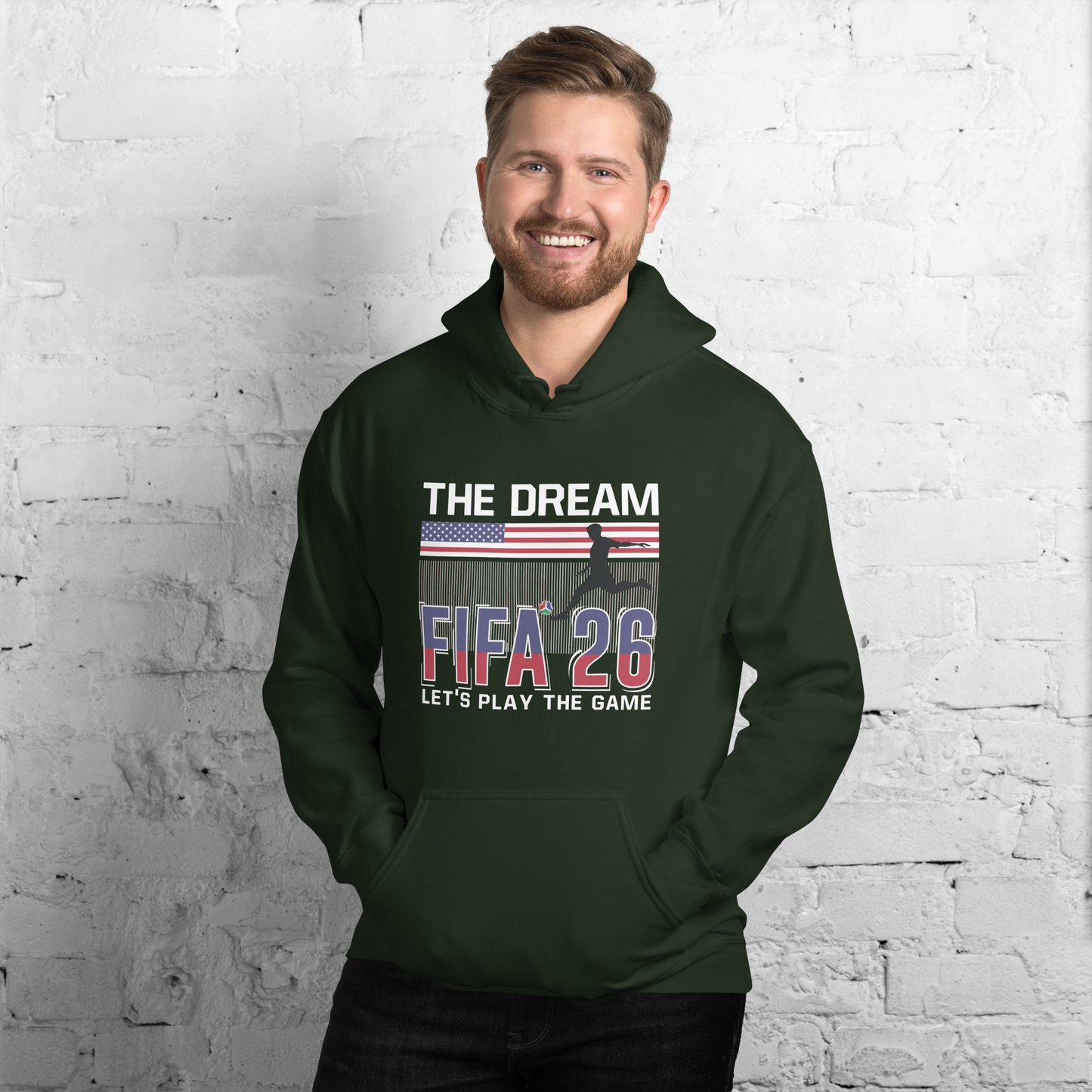USA World Cup 2026 Fitted Hoodie | The_Dream
