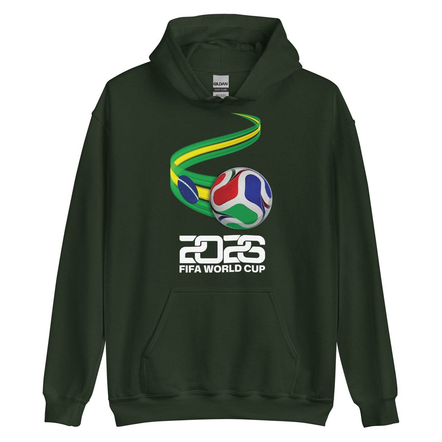 Brazil World Cup 2026 Fitted Hoodie | Trionda