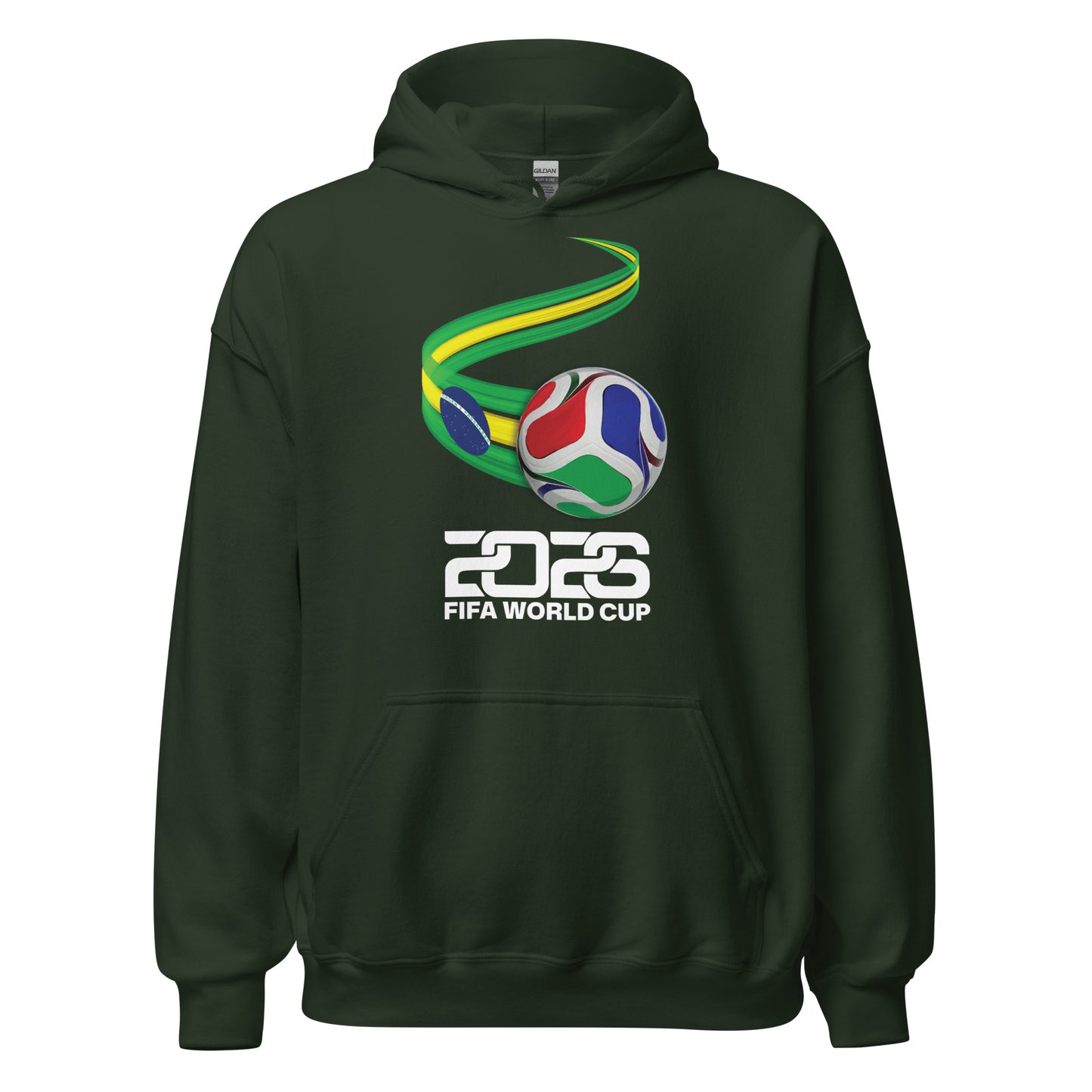 Brazil World Cup 2026 Fitted Hoodie | Trionda