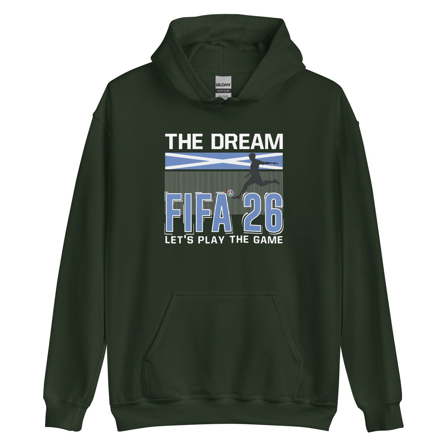 Scotland World Cup 2026 Fitted Hoodie | The_Dream