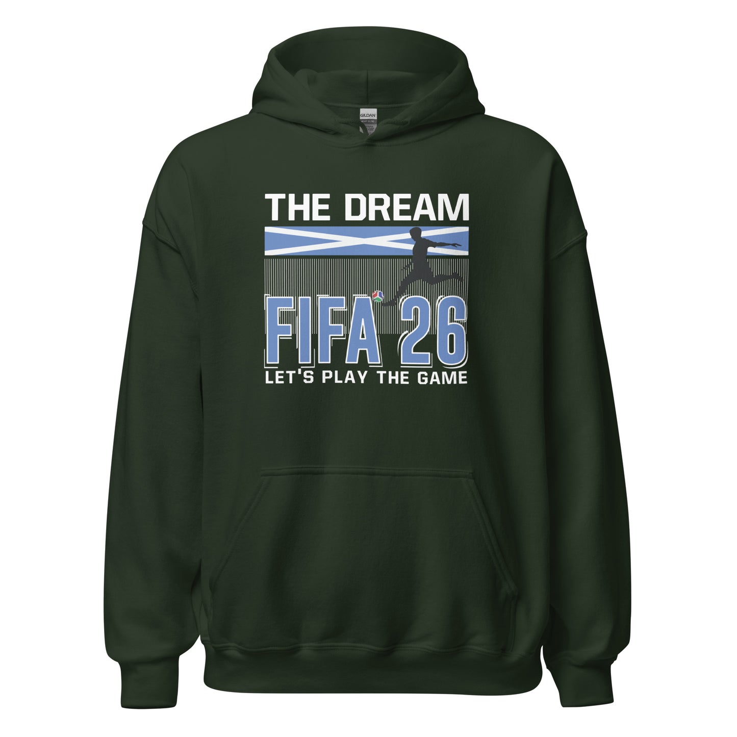 Scotland World Cup 2026 Fitted Hoodie | The_Dream