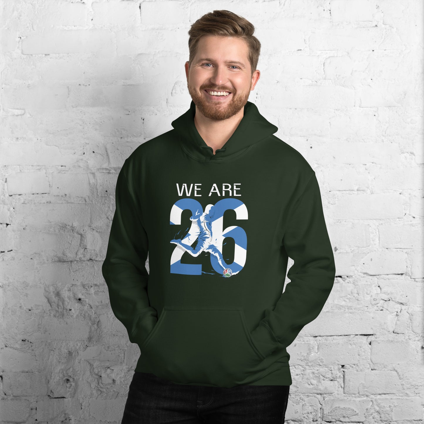 Scotland World Cup 2026 Fitted Hoodie | We_Are_26