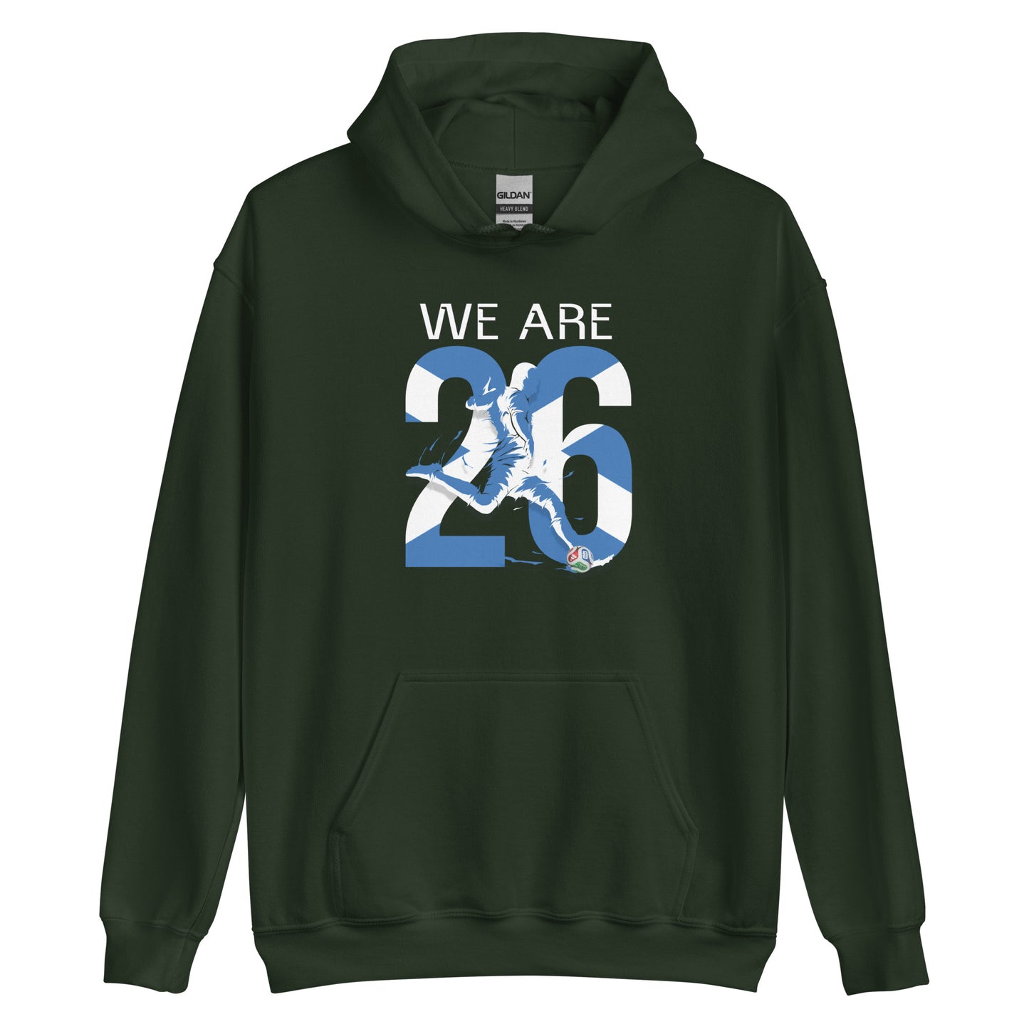 Scotland World Cup 2026 Fitted Hoodie | We_Are_26