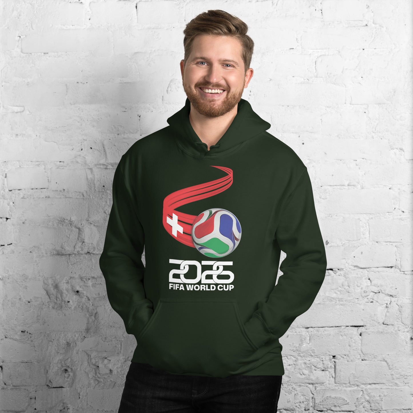 Switzerland World Cup 2026 Fitted Hoodie | Trionda